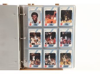 Michael Jordan - Coca Cola - College Basketball Set With 6 Michael Jordan Cards