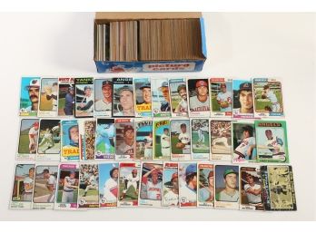 Lot Of 450 - Assorted Mixed 1970'S  Topps Baseball Cards