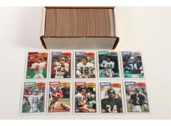 1987 Topps Complete Football Card Set - Hershel Walker, Steve Young, Jerry Rice, Randall Cunningham