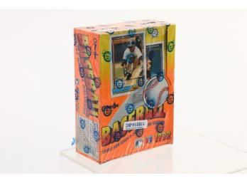 1992 OPC O-Pee-Chee Unopened Baseball Card Wax Boxes - 36Ct