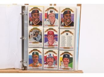 1982-1986 Donruss Diamond Kings Baseball Card Lot.