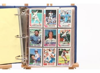 1982 Topps Baseball And Traded Set In Binder - No Ripken RC And Missing Few Others.