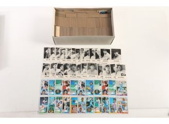 Shoe Box Lot Of 2000 - 1983 Topps And 1984 Topps Baseball Cards - MINT!