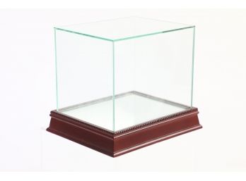4 Sided - Rectangle - Glass And Mirror Sports Memorabilia Display Case