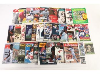Large Tub Of Vintage Magazines And Assorted Premium Covers