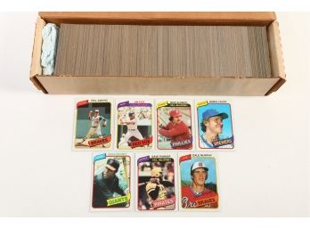1980 Topps Baseball Card Set - No Henderson RC - Ex-Exmt Condition. All Other Stars Present