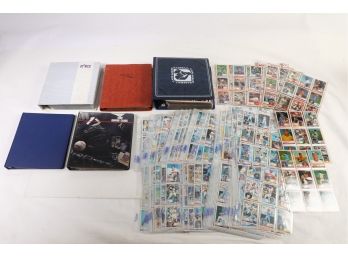 Assorted Binders Of Sports Cards - Lot Of 5 Binders `