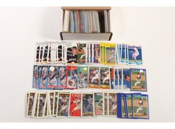 400 Ct Box - Full Of Assorted Nolan Ryan Sports Cards - 1980's!