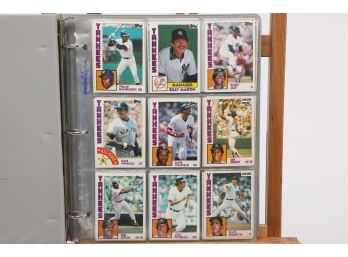 150-200 - 1984 Topps Cards With New York Yankees And Other Star Cards