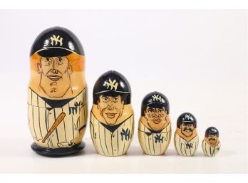 Mickey Mantle New York Yankees Nesting Doll
