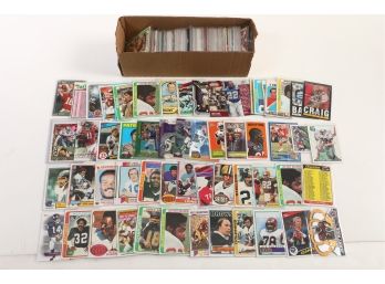 Cheese Box With Assorted Better Football Cards - Montana, Peterson, Aikman. Better Names /