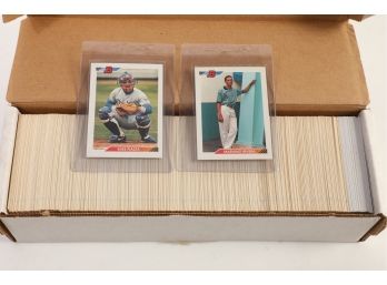 1992 Bowman Baseball Card Complete Set - Mariano Rivera And Mike Piazza RC - MINT!