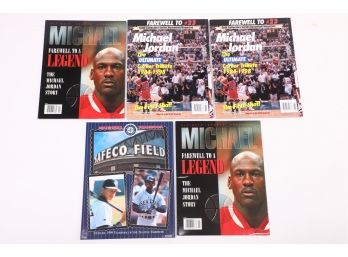 Lot Of 5 - Michael Jordan Magazines - Tribute Magazines - Like New