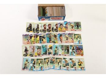 Lot Of 450 - 1970's And 1980's Topps Baseball Pirates Cards.