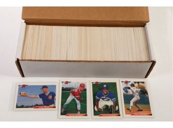 1992 Bowman Baseball Card Partial Set - Pedro Martinez, Carlos Delgado, Trevor Hoffman RC