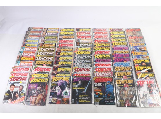 75-100 Assorted Starlog Magazines - Lot #3