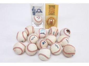 Lot Of 10 - Assorted Unsigned Baseballs - Great For Autographs