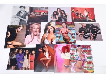 Lot Of 13 - 11x14 Photos Of Famous Actresses Or Celebrities