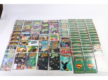 75-100 Green Hornet, Superman Comics Lot - Heavy Duplication - Solid Lot.