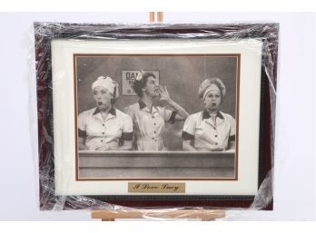 I Love Lucy - Framed And Matted Print - Great Piece!