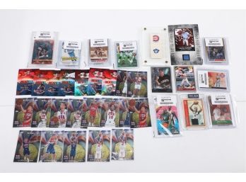 Lot Of Assorted Sports Cards And Items From Pristine Auction