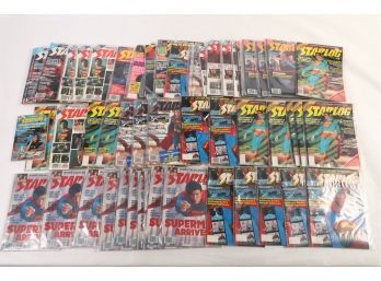 Box Of 40-50 Star Log Magazines - Superman On Cover
