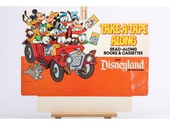 Take A Tape A-Long Disneyland Display Piece - Mickey Mouse And Gofey