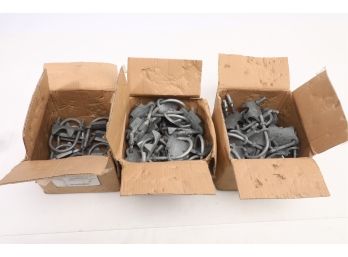 3 Boxes - Korns Conduit Clamps Right Angle 2 - Approximately 60