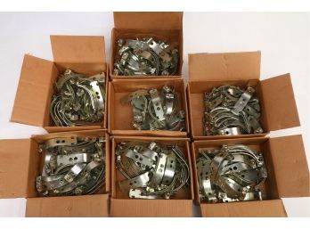 7 Boxes Of 4' Pipe Straps - New