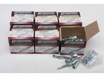 6 Boxes Suspenders Threaded Rod Anchors 1/4 -20 X 1 1/2 EZD510-025