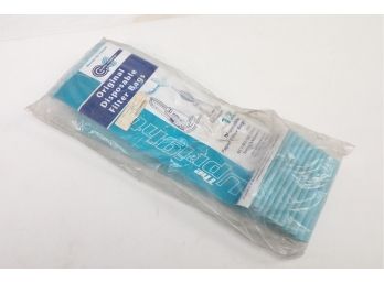 12 Disposable Upright Vacuum Bags - In Original Packaging - Designed For Panasonic U6 Series