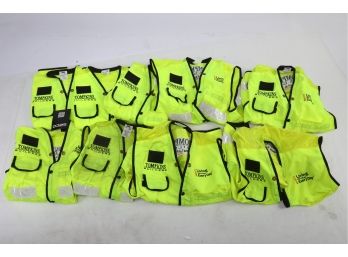 9 SECO Surveyor Mesh Safety Vests - Multiple Pocket