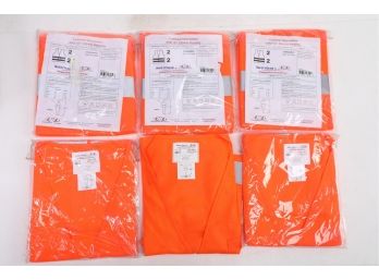 Safety Gear By PIP - 6 High Visibility Vests - Class 2