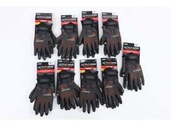 9 Pair - Ansell Activarmr Personal Protection Gear - New With Hang Tags 97-009