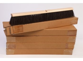 5 - 30' Synthetic Palmyra Floor Brushes - New