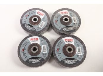 4 Packs - Pearl Silicon Carbide 7' Concrete & Stone Cut-off Wheels