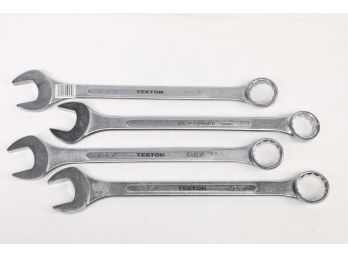 4 Tekton 1 3/4' Open And Boxed Wrenches