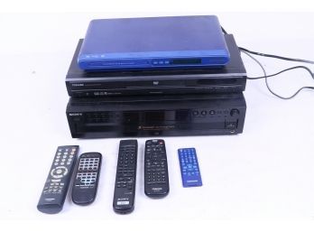 2 Dvd Players And 1 CD Changer