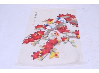 Chinese Painting On Silk - Signed