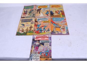 Group Of Vintage 10c DC Adventure Comic Books