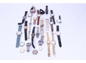 Group Of Men's Wrist Watches