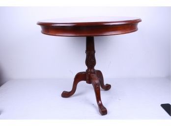 Small Round Wooden Table