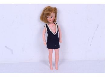 Vintage 1960's Doll With Original Dress
