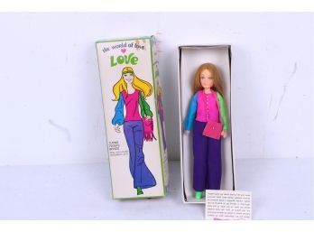 Vintage 1960's Hasbro The World Of Love 'love' Doll