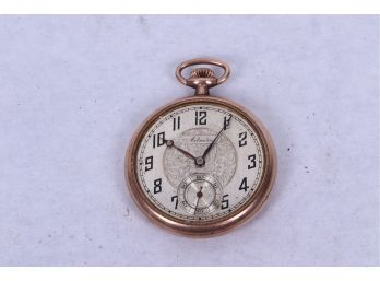 Antique Admiral Men's Gold Filled Pocket Watch