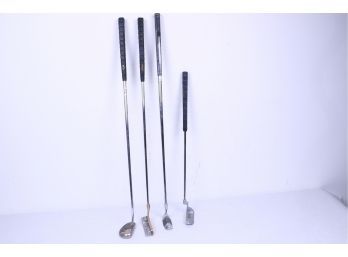 Group Of Golf Clubs