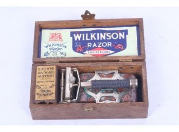 Vintage Wilkinson Razor In Box