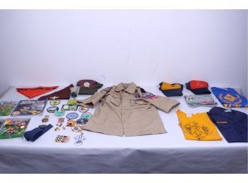 Group Of Boy Scouts Items