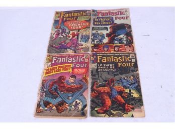 Group Of Marvel Fantastic 4  Comic Books  #36 #41 #42 #43