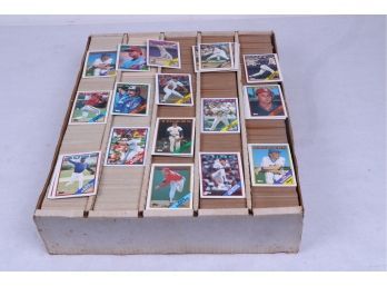Large Box Of Vintage Baseball Cards